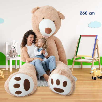 Pluszowy Miś XXL 340cm – Gigantyczny Teddybär, Idealny Prezent na Urodziny, Walentynki i Święta – Miękki i Przytulny Przyjaciel dla Dzieci i Dorosłych