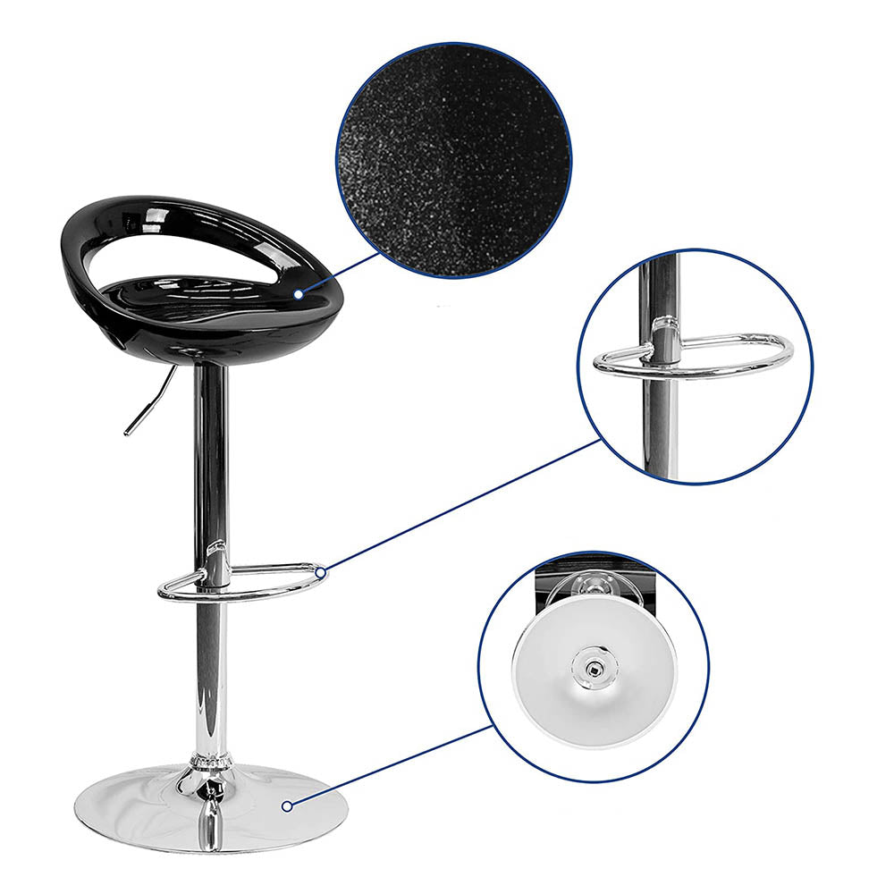 2 Kitti bar stools, several colors - black-4