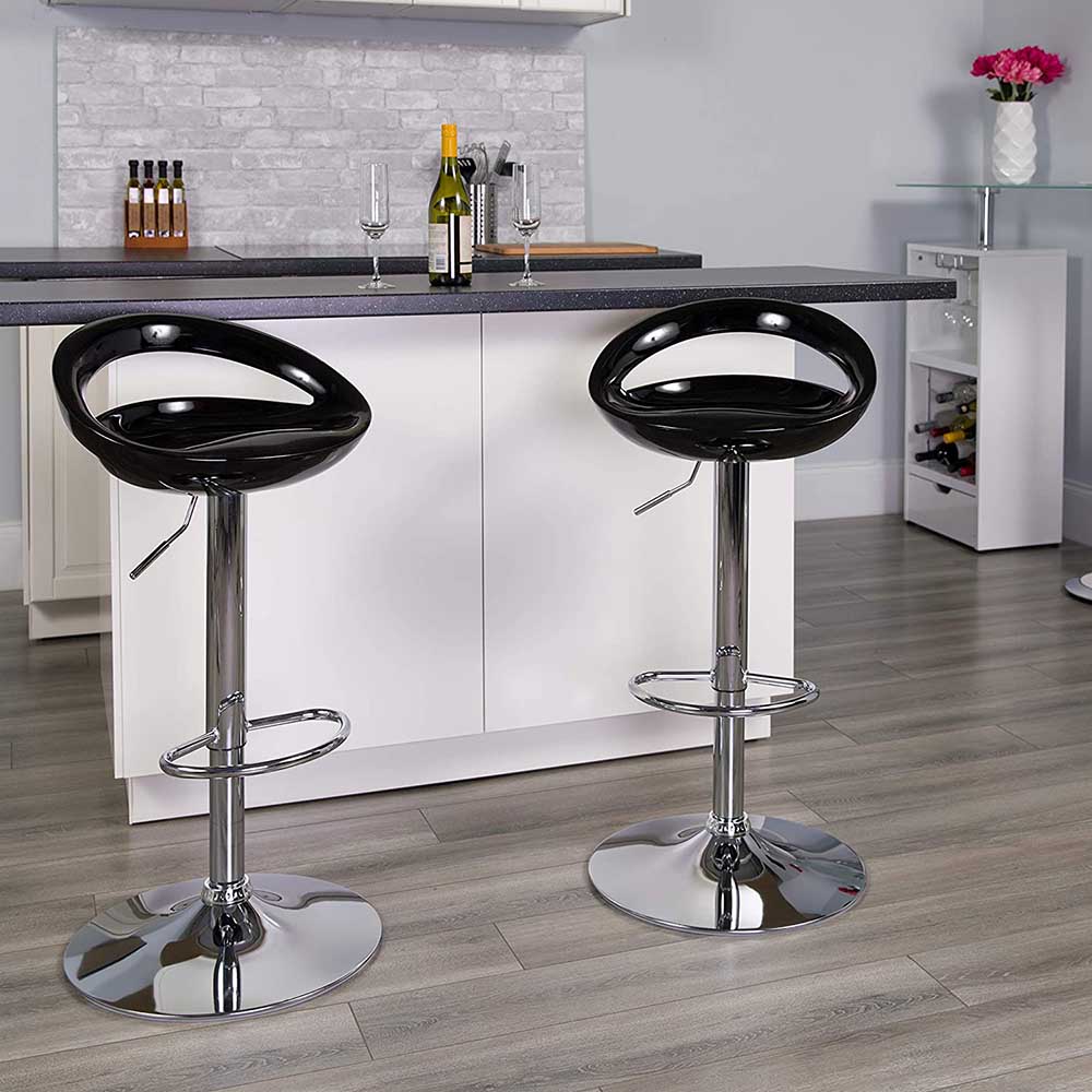 2 Kitti bar stools, several colors - black-1